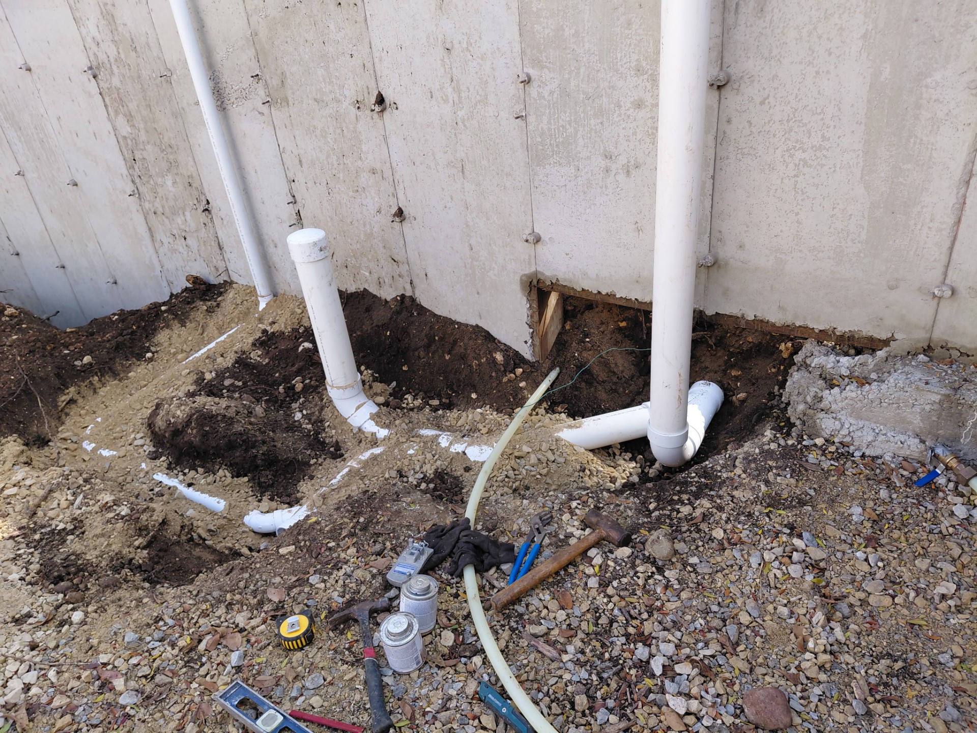PVC Drain Rough-In